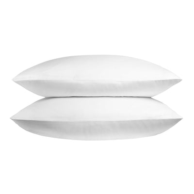 Linestyle 2-Pack Pillowcase 100% Cotton Sateen White