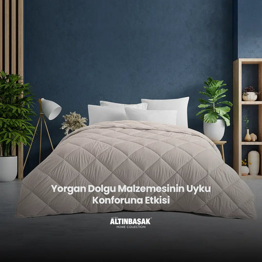 Yorgan Dolgu Malzemesi Uyku Derinliğini ve Terlemeyi Ne Kadar Etkiliyor?