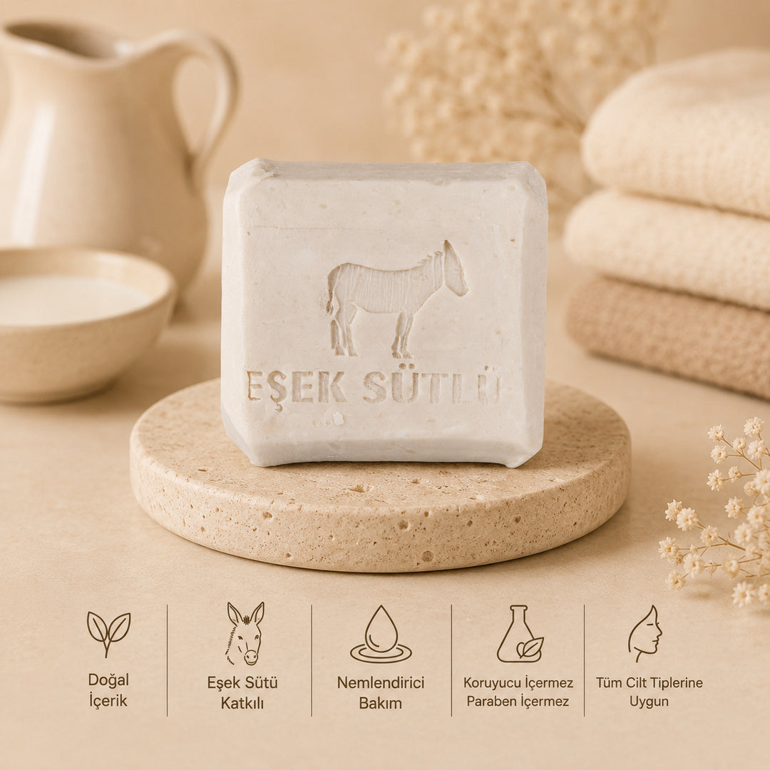 Taş Dövme Hand Made Eşek Sütlü Sabun 120 GR