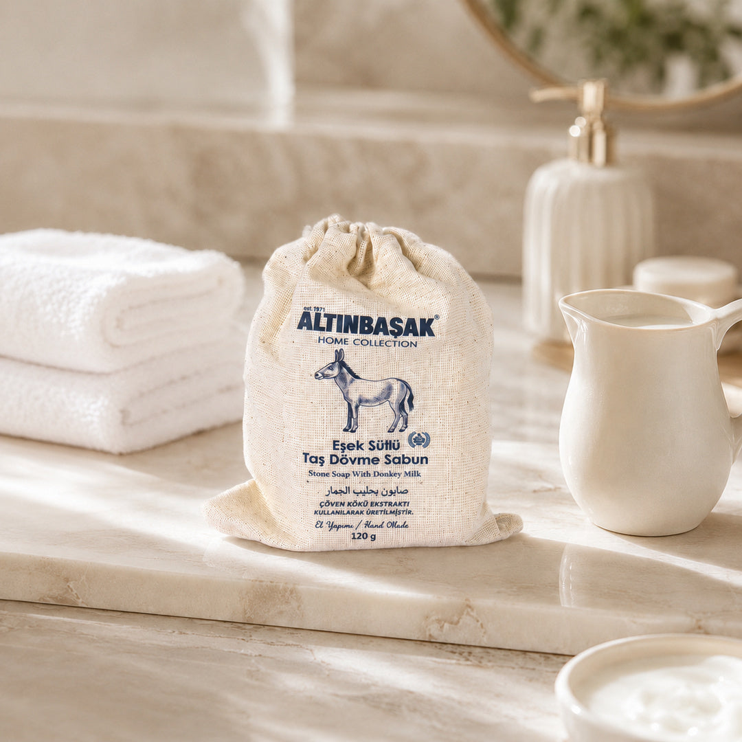 Taş Dövme Hand Made Eşek Sütlü Sabun 120 GR