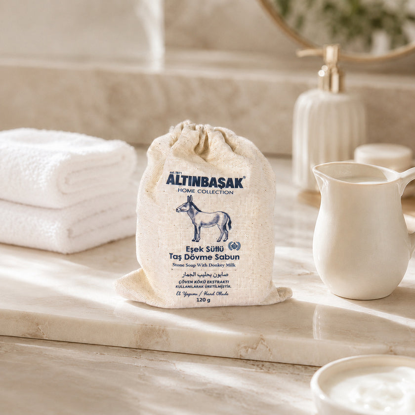 Taş Dövme Hand Made Eşek Sütlü Sabun 120 GR