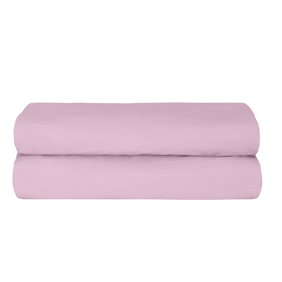 Freesia Tek Kişilik Ranforce Lastikli Çarşaf 100x200+35 cm Lila