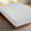 Luna Kapitone Sıvı Geçirmez Fitted Alez 180x200 cm Beyaz