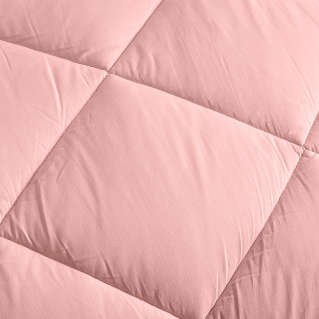 Aura Ranforce Yorgan 155x215 cm Pembe