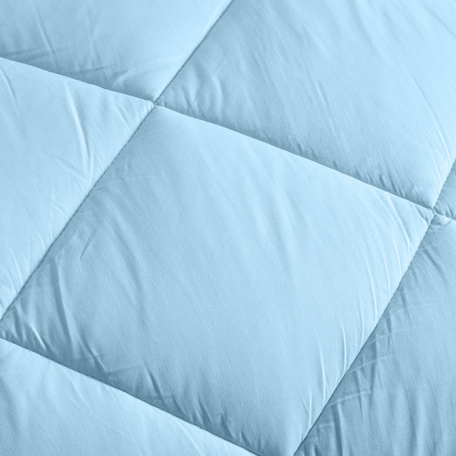 Aura Ranforce Yorgan 155x215 cm Mavi