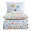 Baby Bee %100 Pamuk Ranforce Bebek Nevresim Takımı Beyaz (4 Parça)