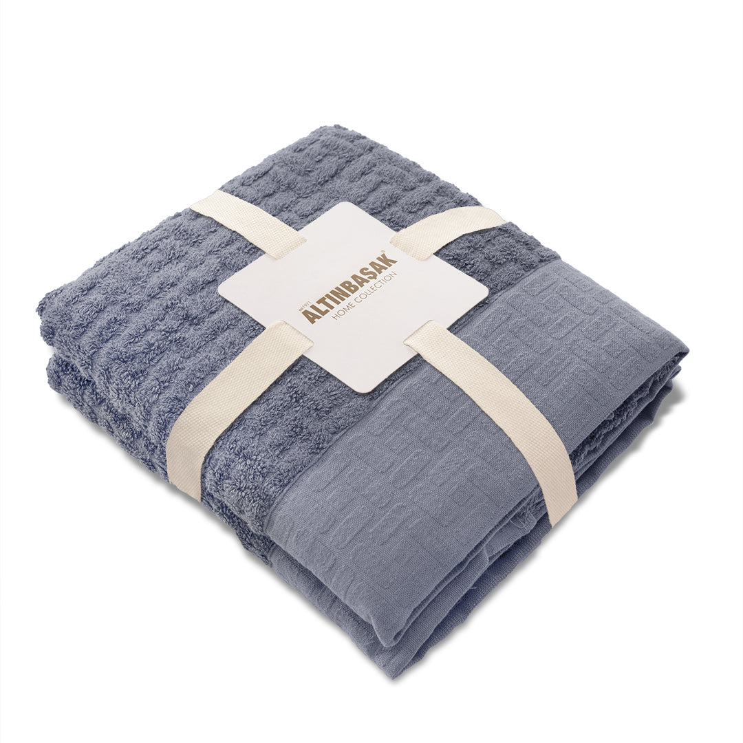 Комплект бамбуковых полотенец для рук Bambi, 2 шт.