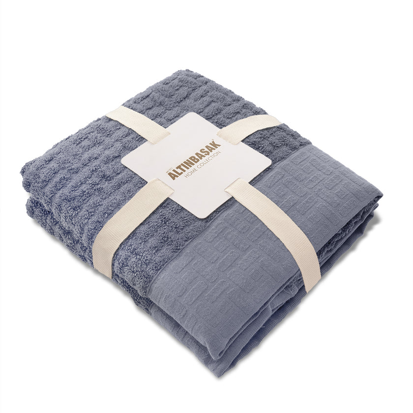 Комплект бамбуковых полотенец для рук Bambi, 2 шт.