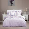 Clara Çift Kişilik Ranforce Nevresim Takımı Lila (4 Parça)
