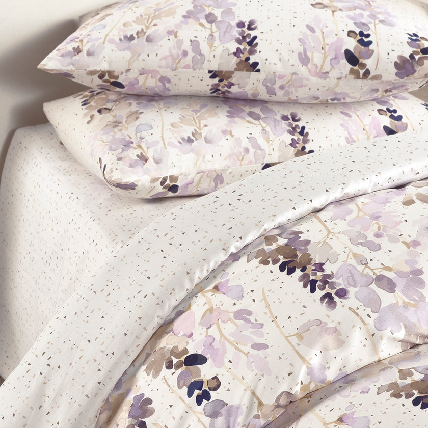 Clara Double Ranforce Duvet Cover Set Beige (4 Pieces)