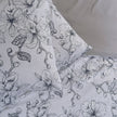 Cloud Dancer Tek Kişilik %100 Pamuk Ranforce Nevresim Seti Gri 57 Tel (2 Parça)