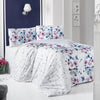 Clove Double Ranforce Duvet Cover Set Navy Blue (4 Pieces)