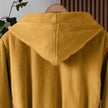 Dolce Microcotton Kapşonlu Unisex Bornoz Hardal M/L