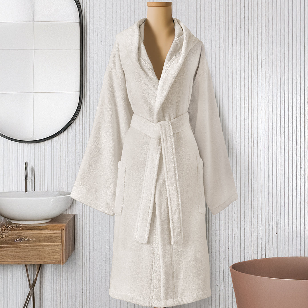 Халат унисекс с капюшоном Dolce Microcotton Linen