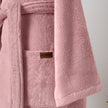 Dolce Microcotton Kapşonlu Kadın Bornoz Pudra M/L