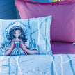 Ellie Single Ranforce Duvet Cover Set Pink (3 Pieces)