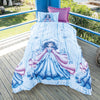 Ellie Single Ranforce Duvet Cover Set Pink (3 Pieces)