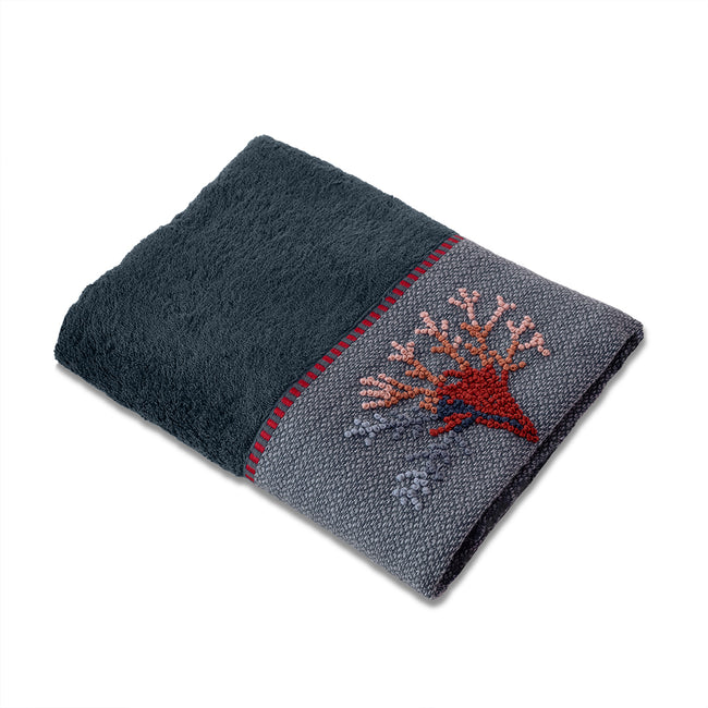 Махровое полотенце для рук Eva с бамбуковой вышивкой