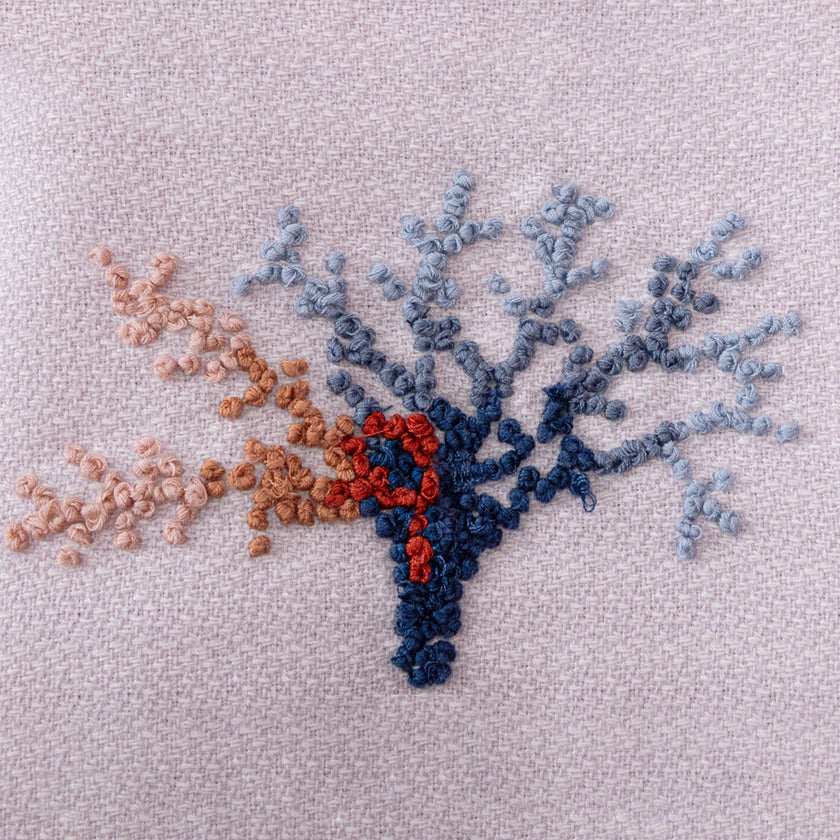 Махровое полотенце для рук Eva с бамбуковой вышивкой