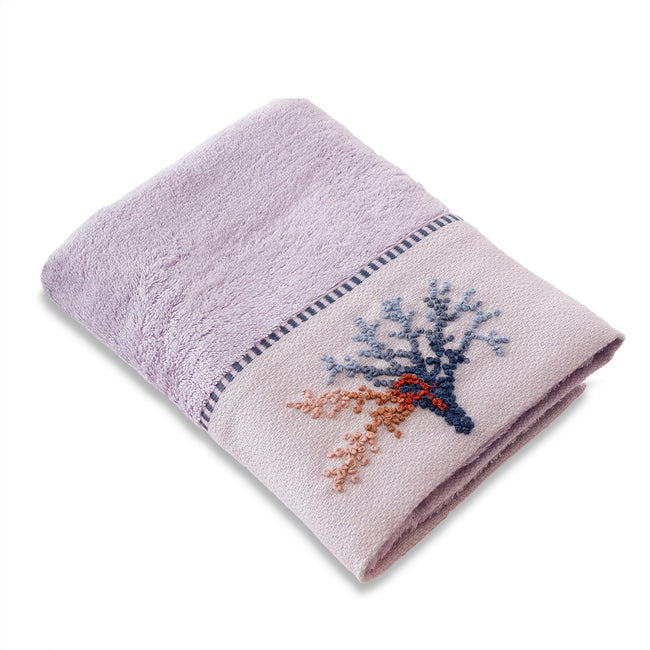 Eva Bambu Nakışlı El Havlusu