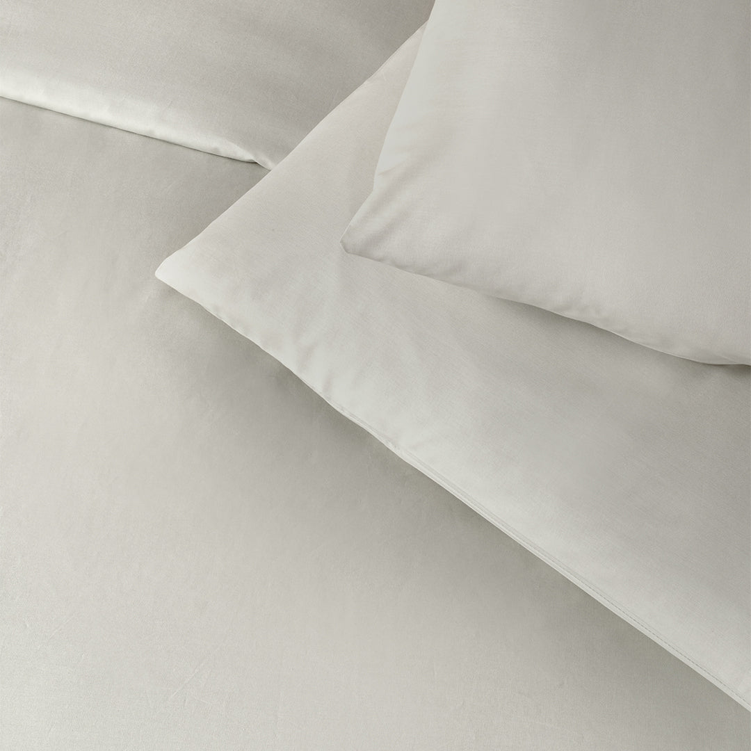 Freesia Single Ranforce Duvet Cover Set Ecru (2 Pieces)