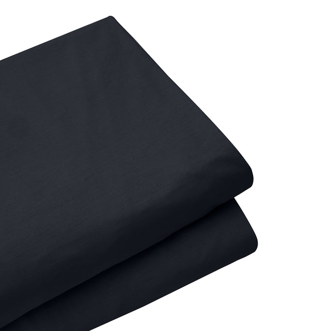 Freesia Çift Kişilik Ranforce Lastikli Çarşaf 160x200+35 cm Koyu Antrasit