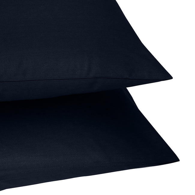 غطاء وسادة مزدوج فريزيا أزرق داكن