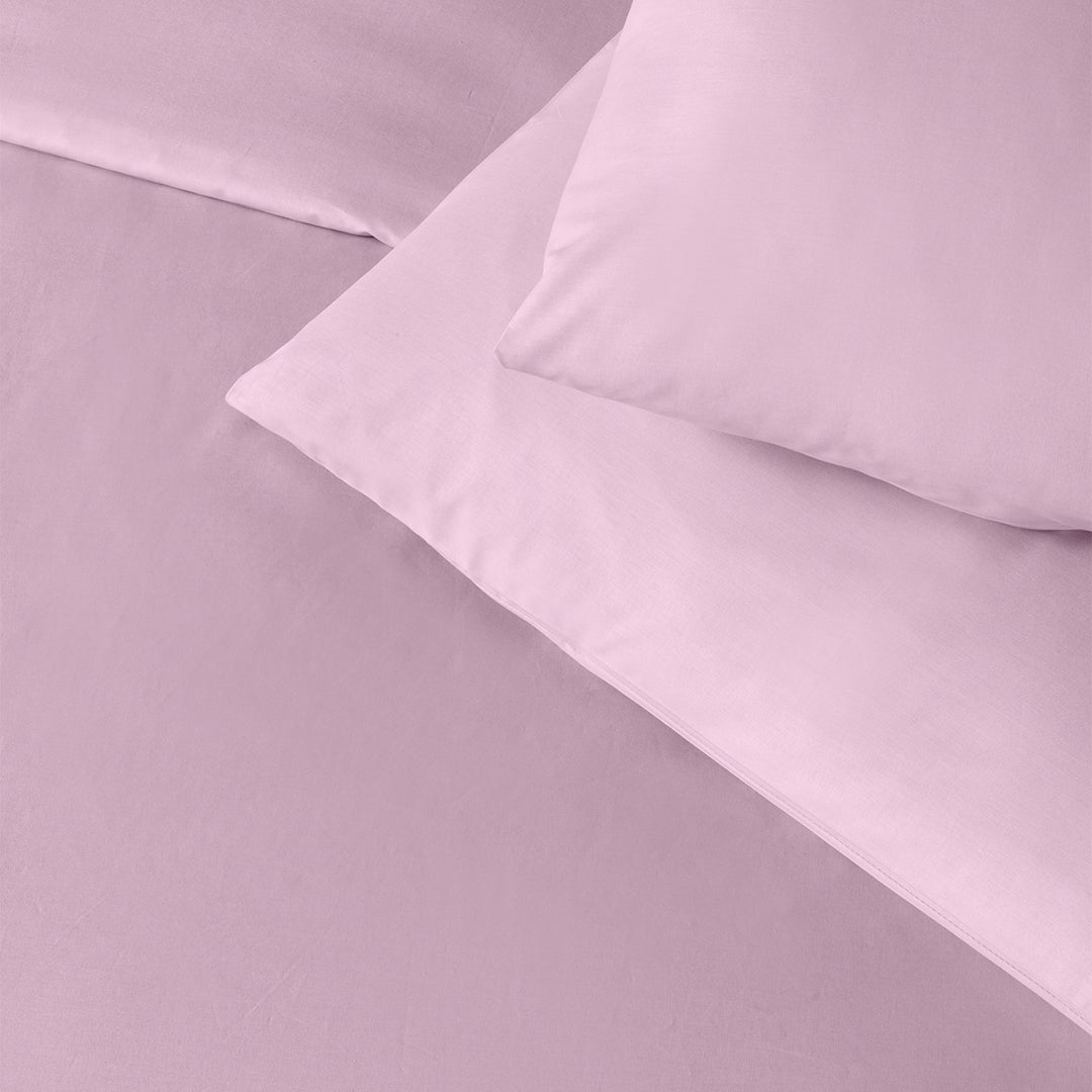 Freesia King Size Ranforce Duvet Cover Set Lilac (3 Pieces)