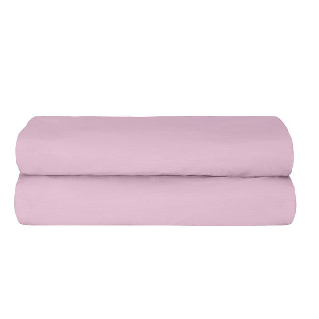Freesia King Size Ranforce Lastikli Çarşaf 200x200+35 cm Lila