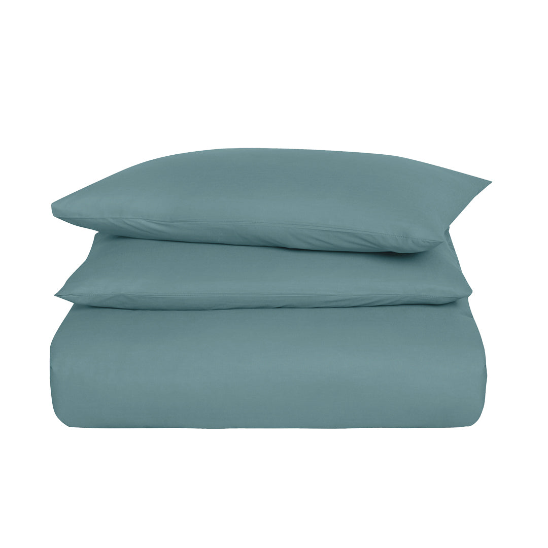 Freesia Double Ranforce Duvet Cover Set Mint (3 Pieces)