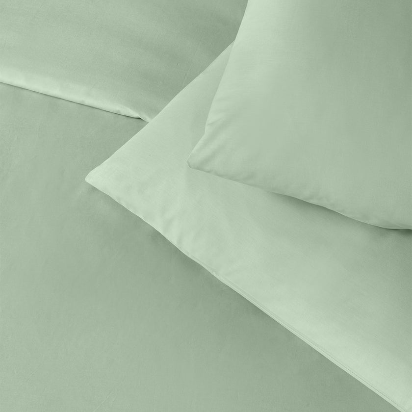 Freesia Tek Kişilik Ranforce Nevresim Seti Yeşil (2 Parça)