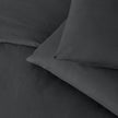 Freesia Single Ranforce Duvet Cover Set Anthracite (2 Pieces)