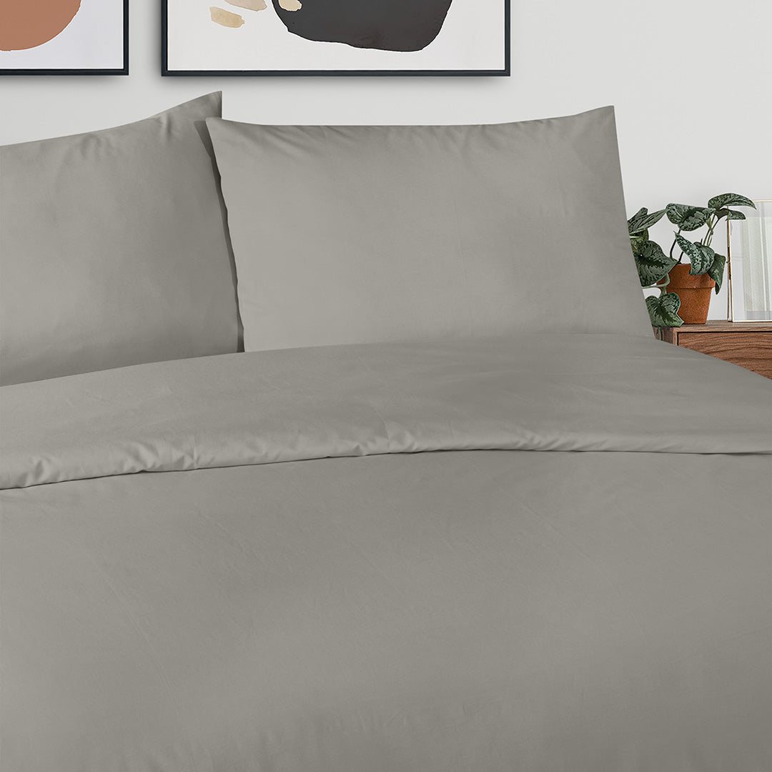 Freesia King Size Ranforce Nevresim Seti Bej (3 Parça)