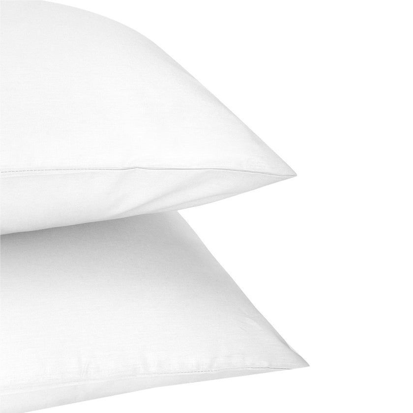 Freesia 2'li Yastık Kılıfı Beyaz