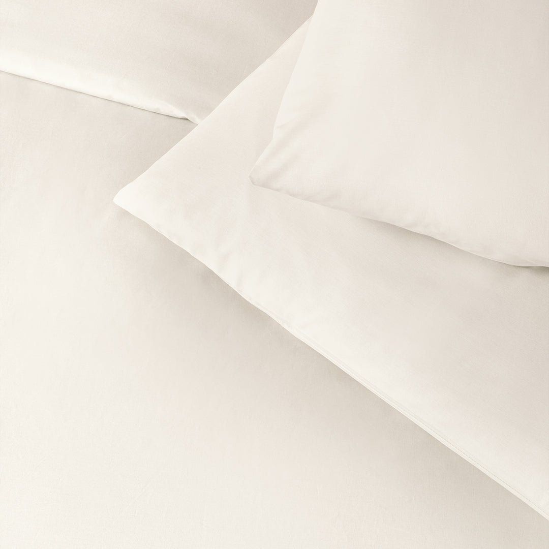 Freesia King Size Ranforce Nevresim Seti Ekru (3 Parça)