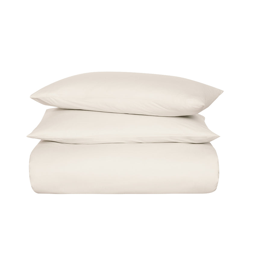 Freesia King Size Ranforce Nevresim Seti Ekru (3 Parça)