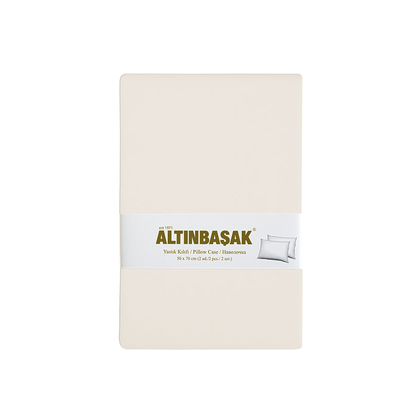 Freesia 2'li Yastık Kılıfı Ekru
