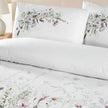 Garden Tek Kişilik %100 Pamuk Ranforce Nevresim Takımı Beyaz 57 Tel (3 Parça)