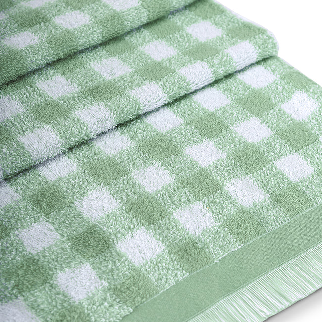 Gracia %100 Pamuk İplik Boyalı Banyo Havlusu Seti 3'lü