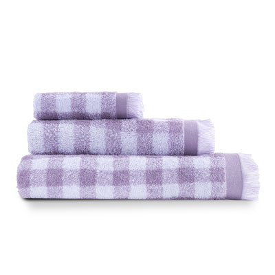 Gracia 100% Cotton Yarn-Dyed 3-Piece Bath Towel Set