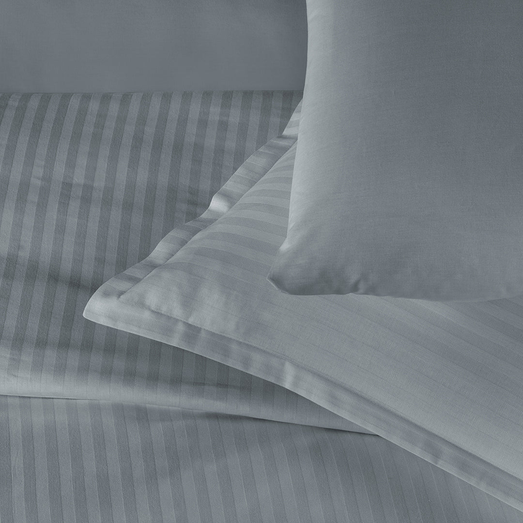 Infinity Çift Kişilik Poplin Nevresim Takımı Gri (6 Parça)