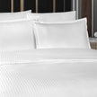 Infinity Double Poplin Duvet Cover Set White (6 Pieces)