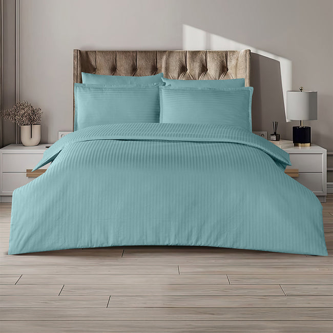 Infinity Tek Kişilik Poplin Nevresim Takımı Mint (4 Parça)