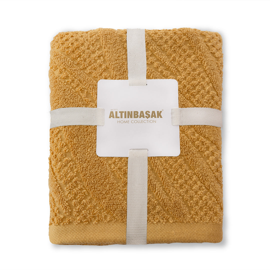 طقم مناشف يد 2 قطع %100 قطن