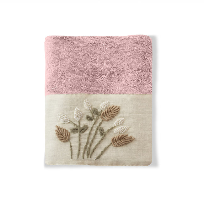 Lana Bambu Nakışlı El Havlusu