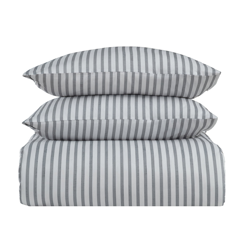Lani Çift Kişilik %100 Pamuk Ranforce Nevresim Seti Indigo (3 Parça)