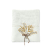 Laurel Bamboo Embroidered Hand Towel