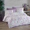 Lava Double Ranforce Duvet Cover Set Lilac (4 Pieces)