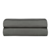 Linestyle King Size %100 Pamuk Saten Lastikli Çarşaf 200x200+35 cm Antrasit