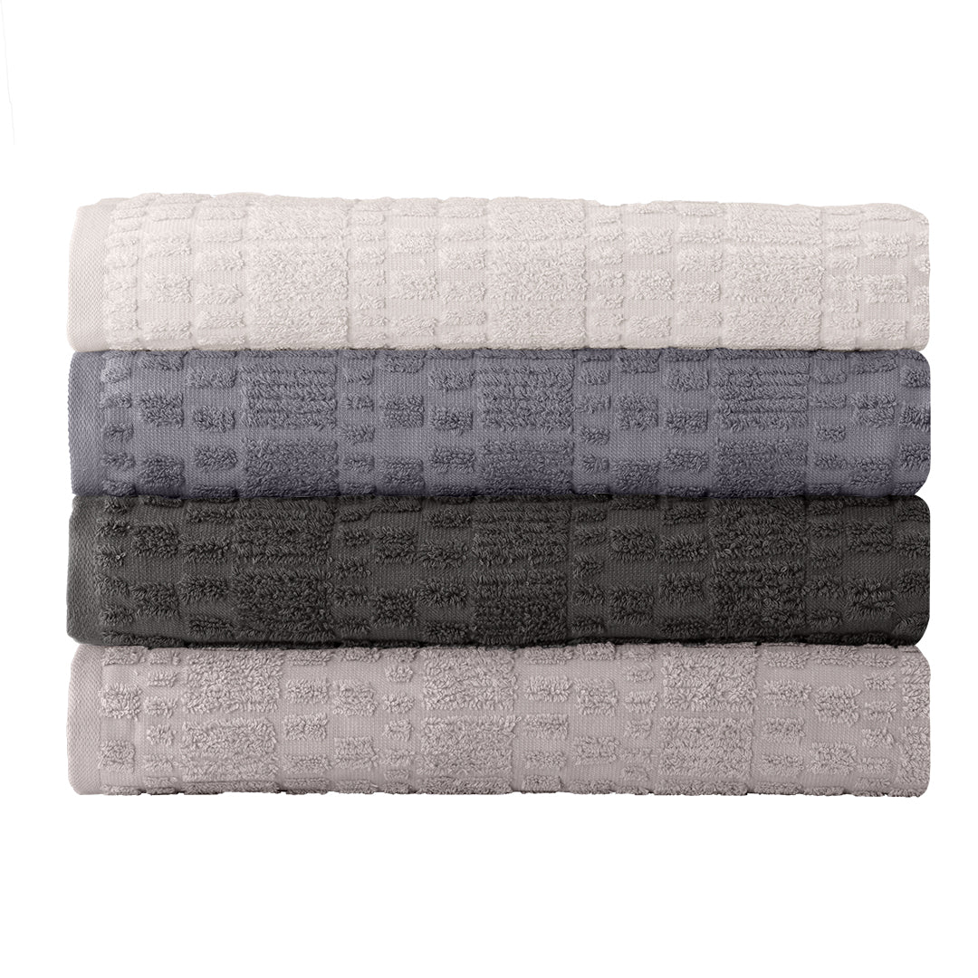 Lissome %100 Pamuk 4'lü Banyo Havlusu Seti